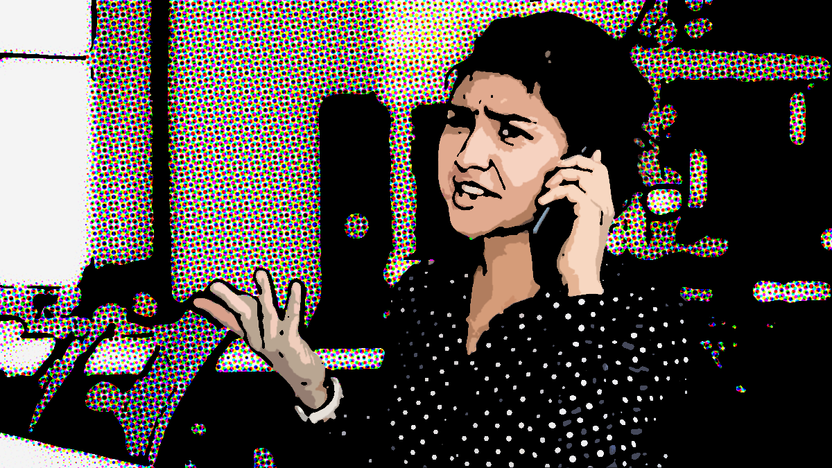 3 don't answer the phone