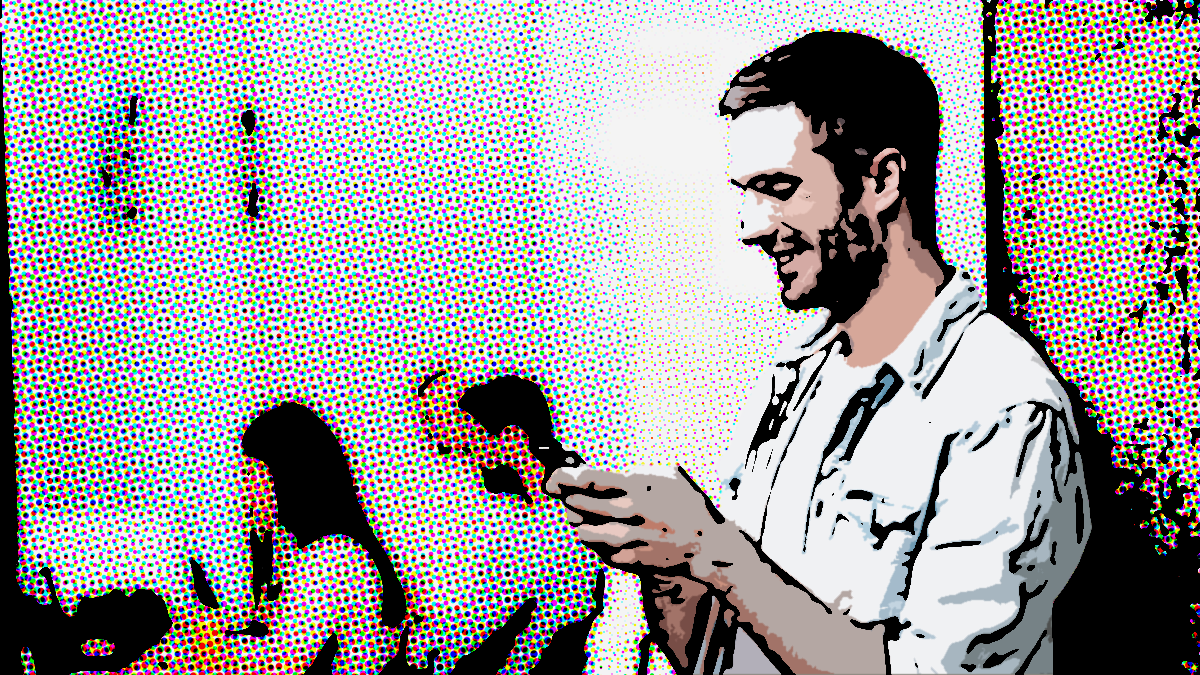 5 he texts more